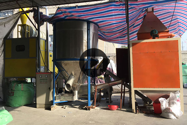 300kg per hour mixed plastics electrostatic separation machine