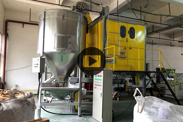 800kg per hour mixed plastics electrostatic separation machine
