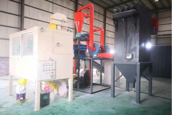 The 150kg/h PCB Circuit Board Recycling machine in India