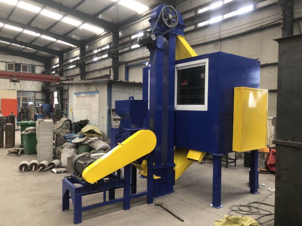 Waste cable wire recycling machine ready for shipment