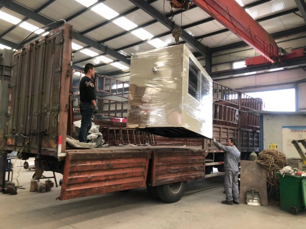 High voltage electrostatic separator 300kg/h shipped to our Chinese client