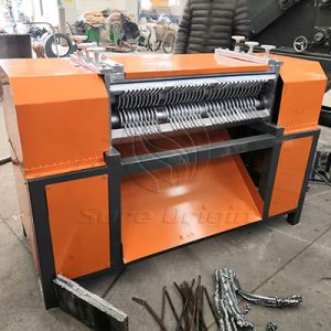 Copper Aluminum Radiator Cutter and Separator Sold to INDIA