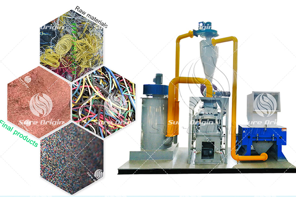 What can we do with Aluminum and Copper wire recycling machine equipment?