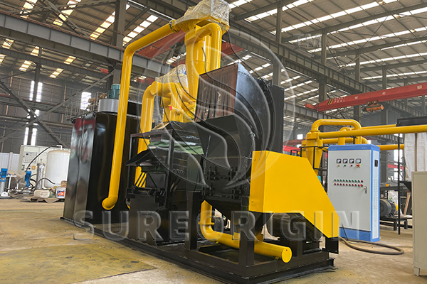 Copper cable wire crusher and separator machine project in Hebei, China