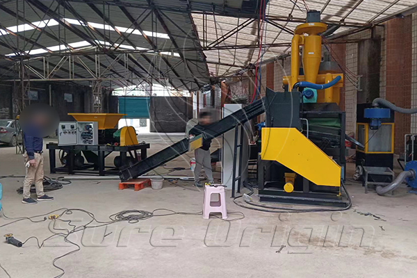 600 small copper wire recycling machine high usage performance and processing capacity