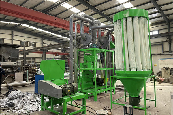200-300kg/h Medical Blister Pack Recycling Machine Successfully Delivered to Australia