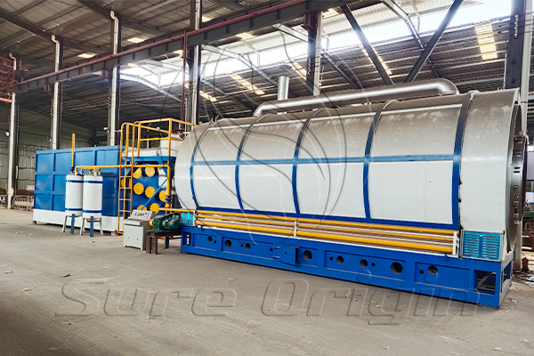Pakistani Customers Visit Sure Origin to Explore Tire Pyrolysis Equipment
