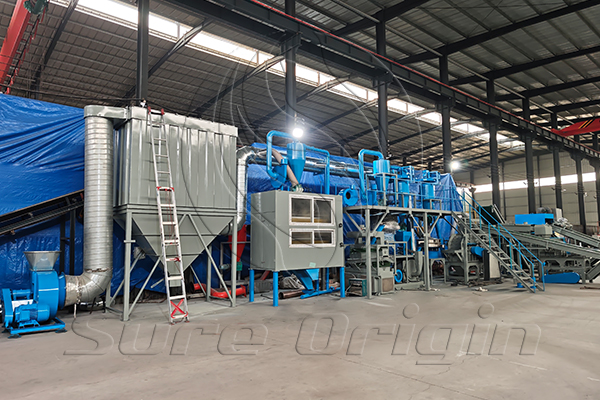 The Solar PV Panel Recycling Plant: Recovering Glass, Metals & Silicon