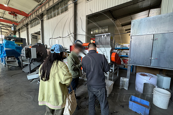 Jiangxi Copper Wire Recycling Machine Customers