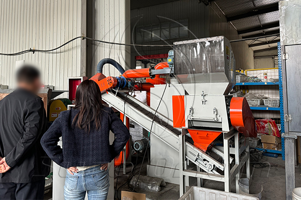 Pakistani Clients Visit Sure Origin Group to Inspect Copper Wire Recycling Machine Pakistani Clients Visit Sure Origin Group to Inspect Copper Wire Recycling Machine