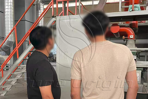 Japanese Clients Visit Sure Origin Group for Aluminum Plastic Recycling Machine Inspection